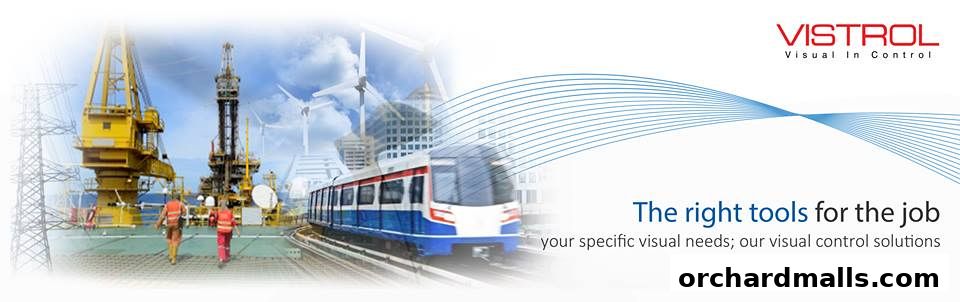 Vistrol Pte Ltd logo with industrial and transportation imagery.