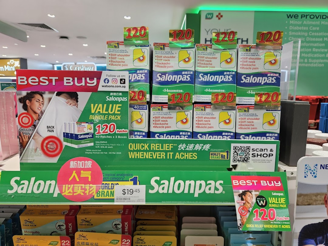 Watsons ION Orchard Pharmacy  GNC Click  Collect