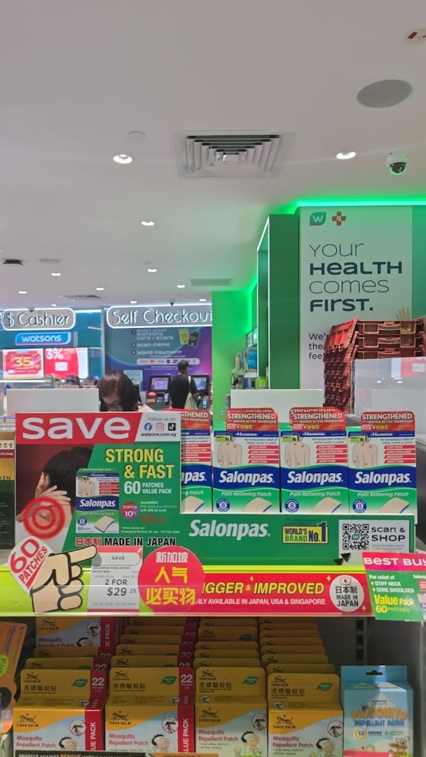 Watsons ION Orchard Pharmacy  GNC Click  Collect