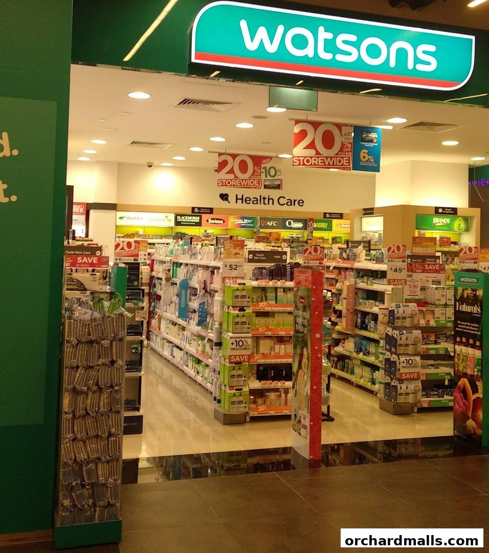Watsons Orchard Gateway Click  Collect