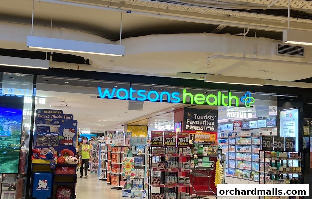 Watsons Paragon Pharmacy  GNC Click  Collect