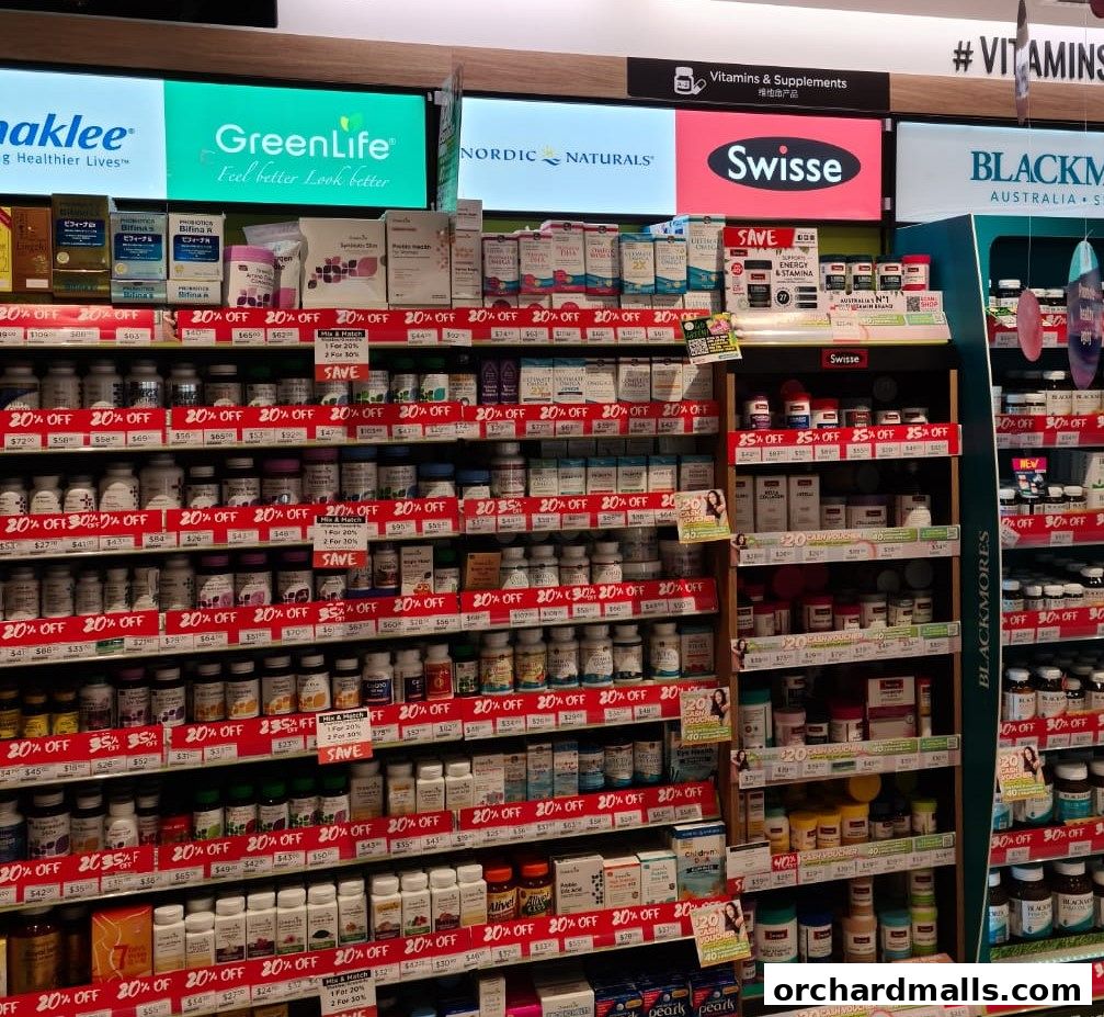 Watsons Paragon Pharmacy  GNC Click  Collect