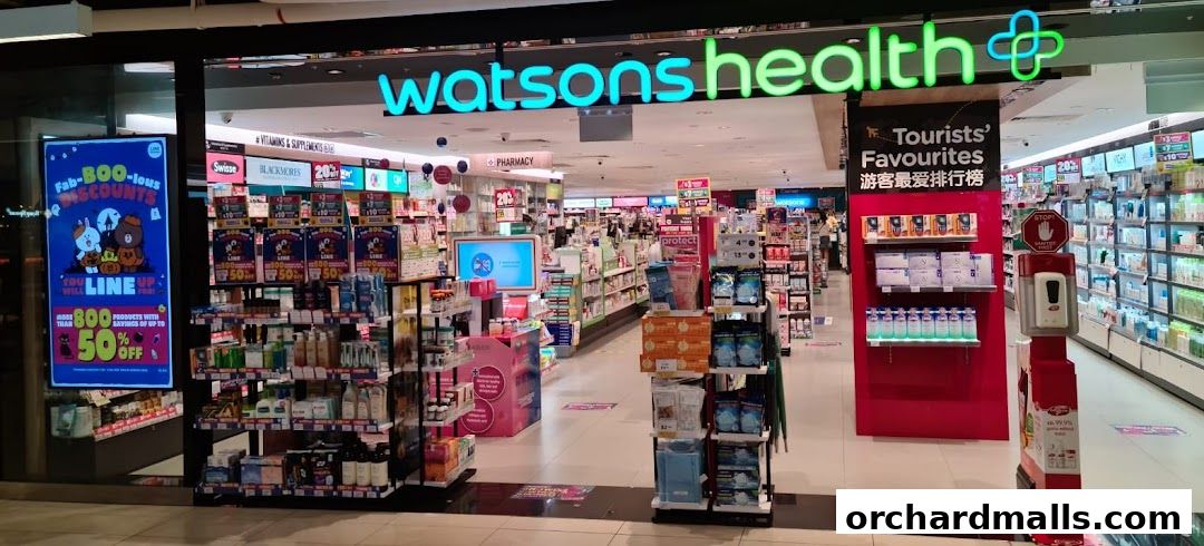 Watsons Paragon Pharmacy  GNC Click  Collect