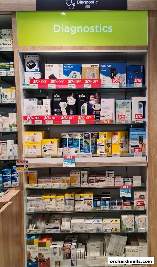 Watsons Paragon Pharmacy  GNC Click  Collect