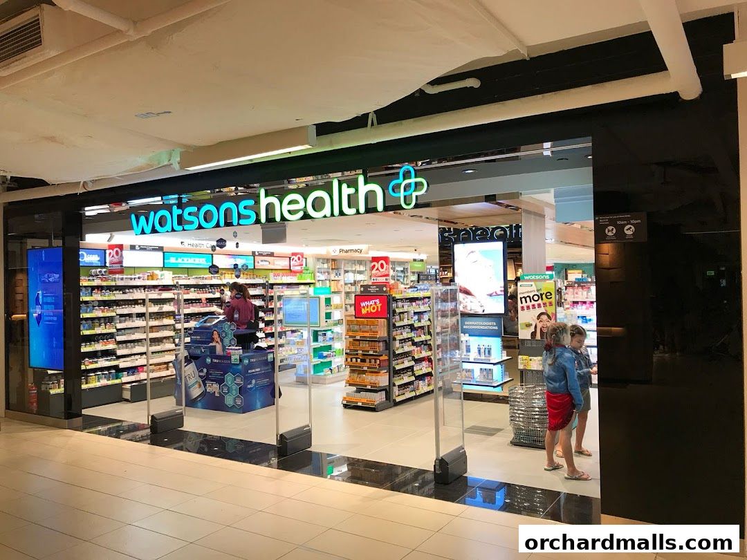 Watsons Paragon Pharmacy  GNC Click  Collect