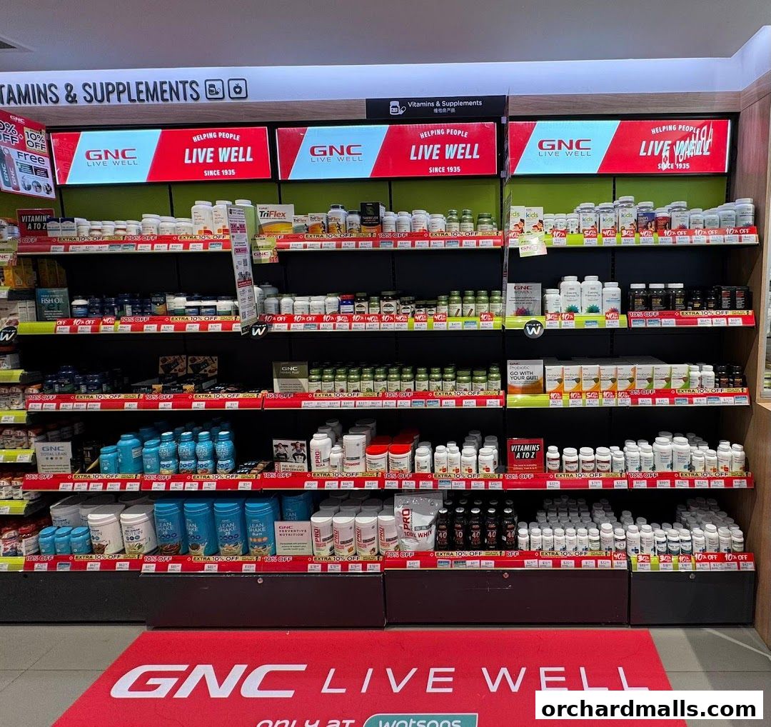 Watsons Paragon Pharmacy  GNC Click  Collect