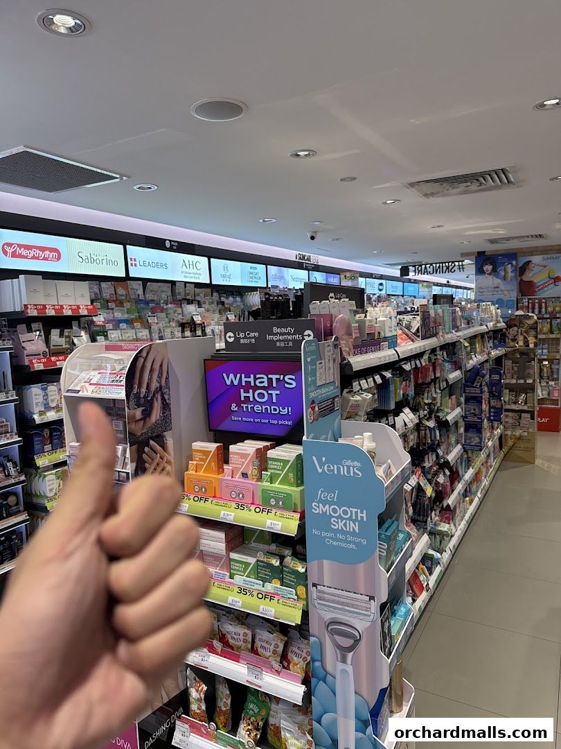 Watsons Paragon Pharmacy  GNC Click  Collect