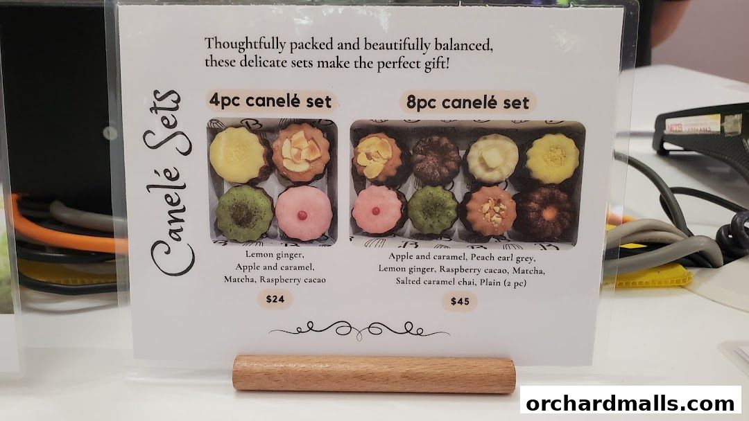 Menu page for WHITETREE Café  Shop