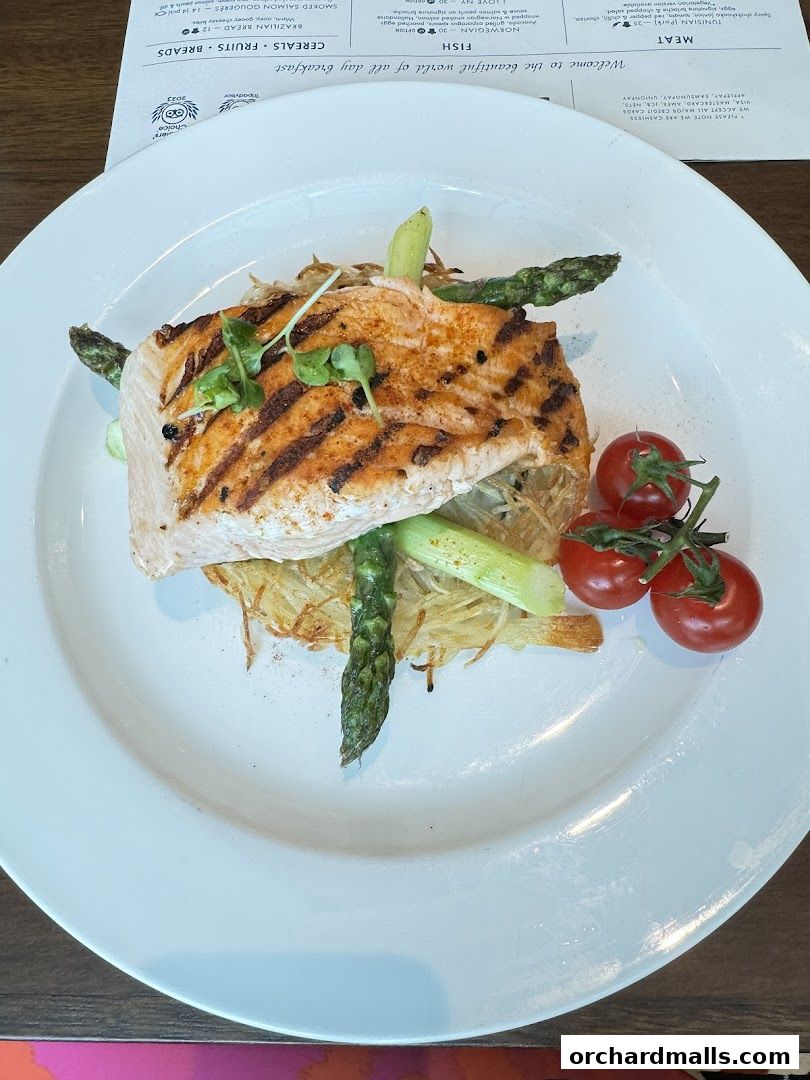 Menu page for Wild Honey Mandarin Gallery