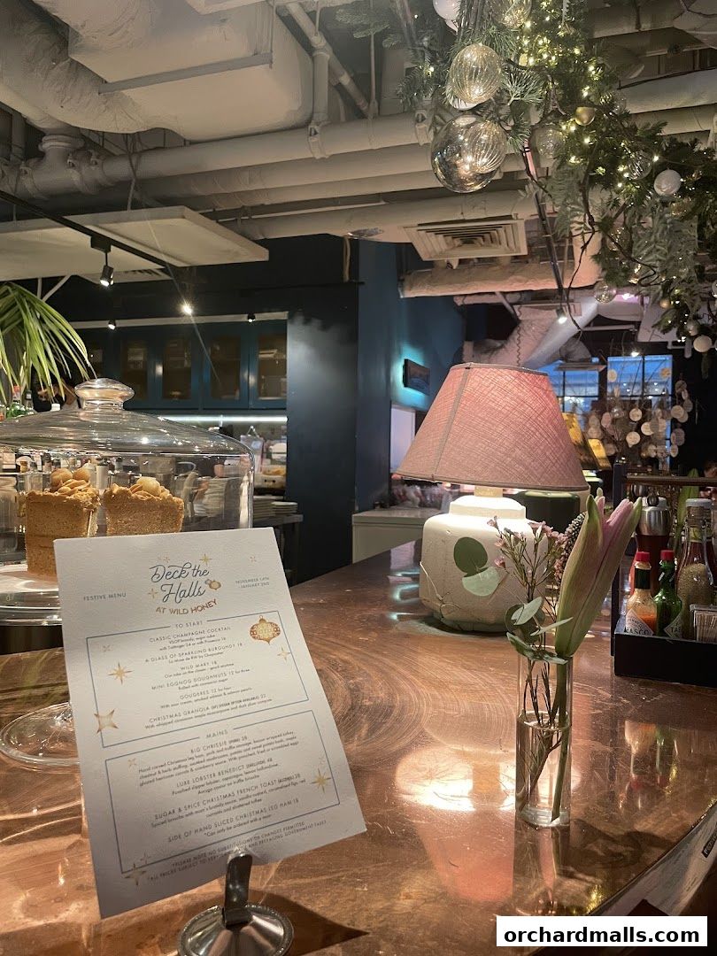 Menu page for Wild Honey Mandarin Gallery