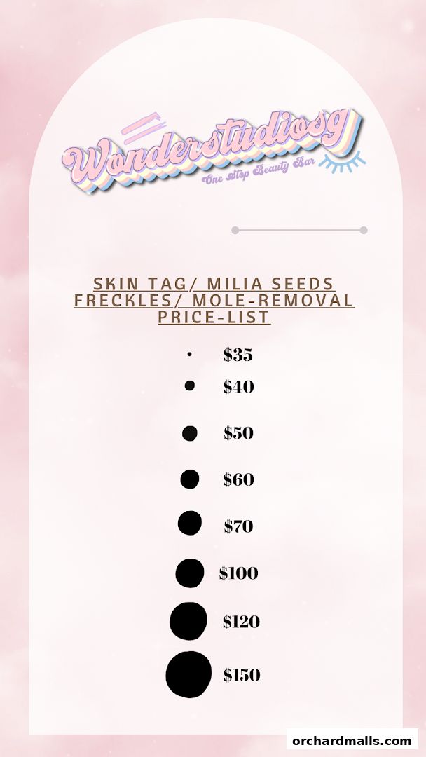 Menu page for WonderStudioSG.Far East Plaza