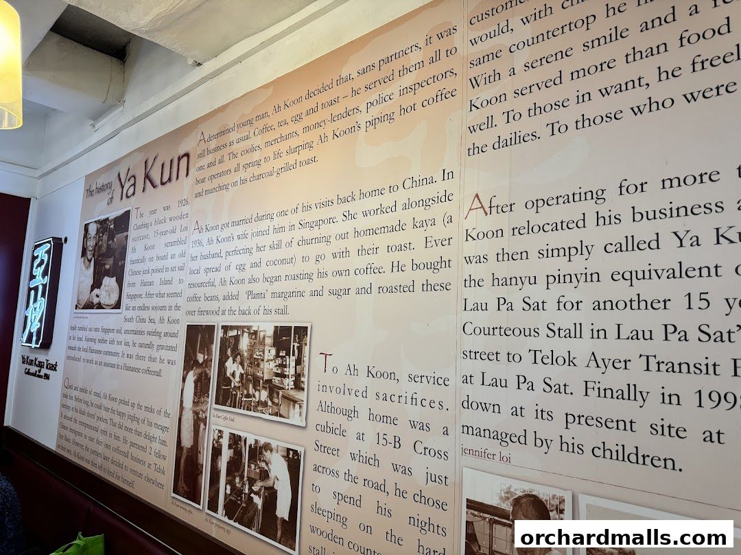 Ya Kun Kaya Toast Far East Plaza