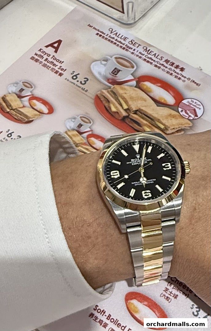 Menu page for Ya Kun Kaya Toast