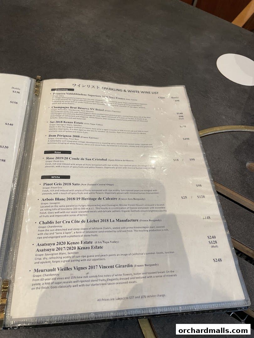 Menu page for Yakiniquest