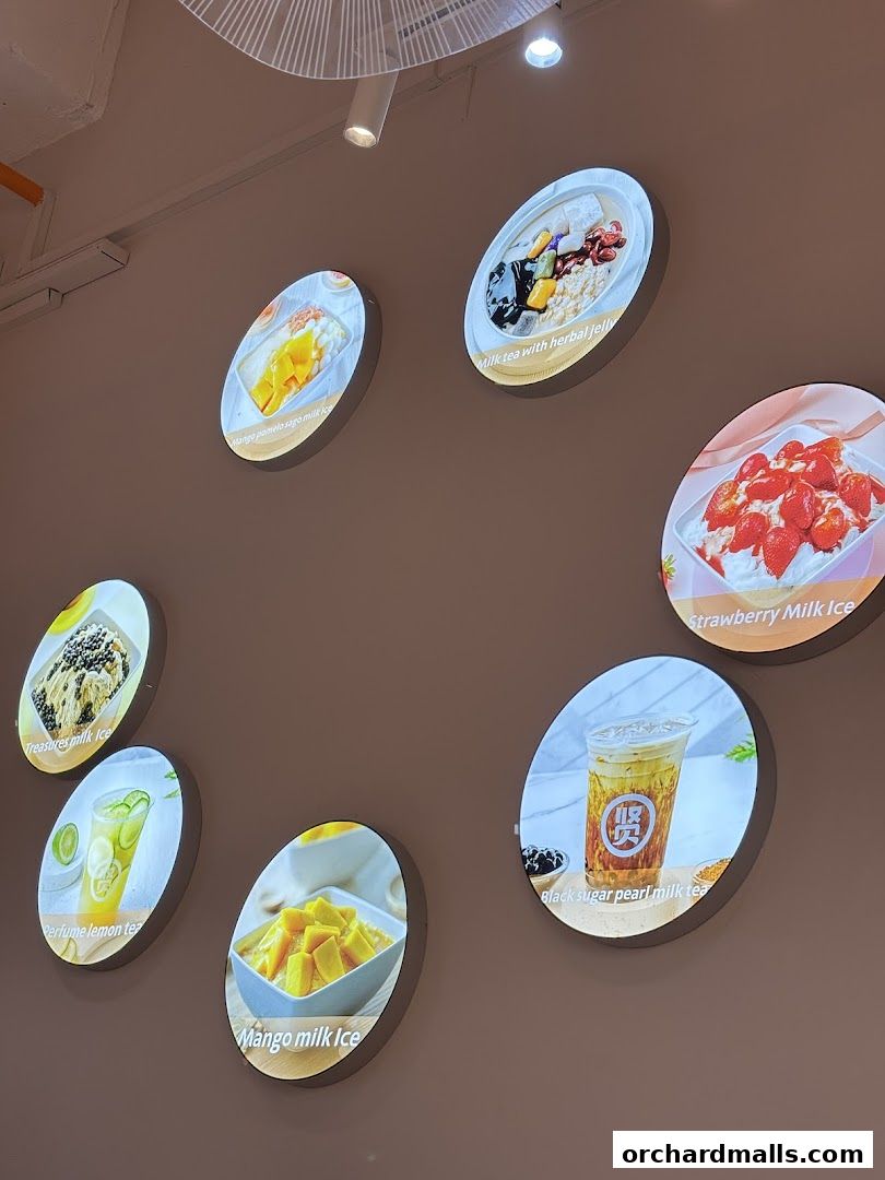 Menu page for Yang Xiao Xian Mango Milk Ice 杨小贤 芒果绵绵冰