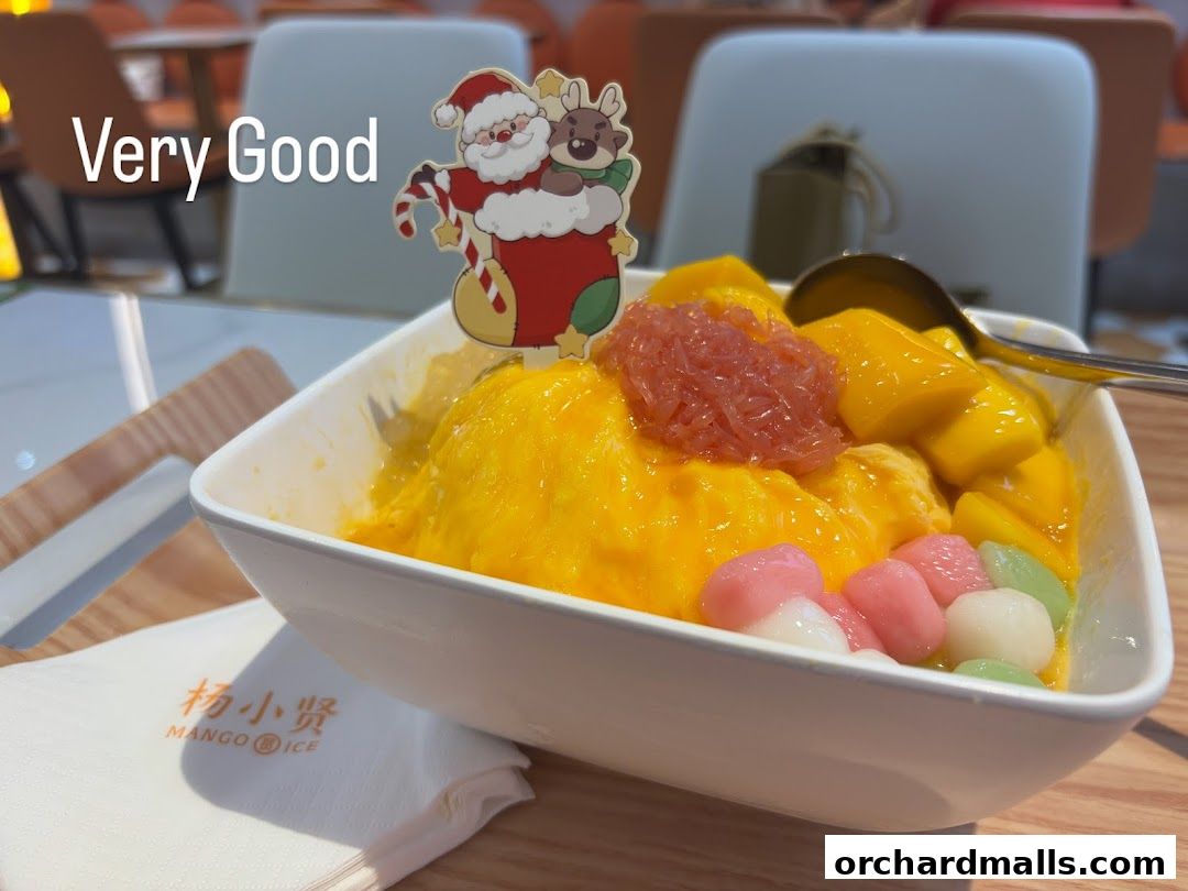 Yang Xiao Xian Mango Milk Ice 杨小贤 芒果绵绵冰