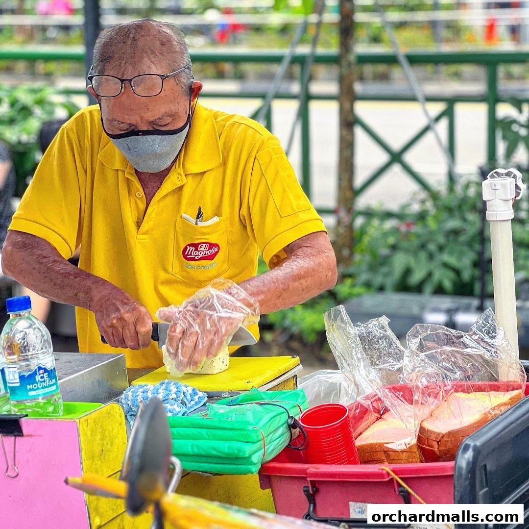 Yellow Ice Cream Uncle