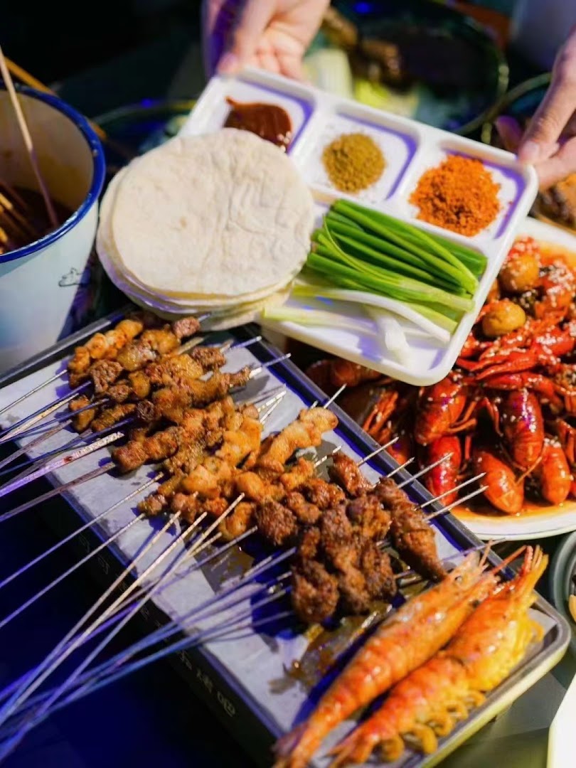 有财烧烤小龙虾