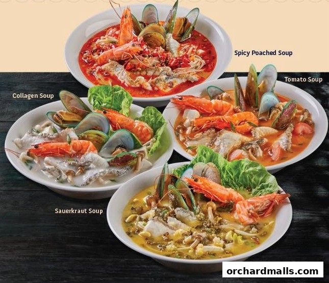 Menu page for 鱼众不同 Yu Zhong Bu Tong