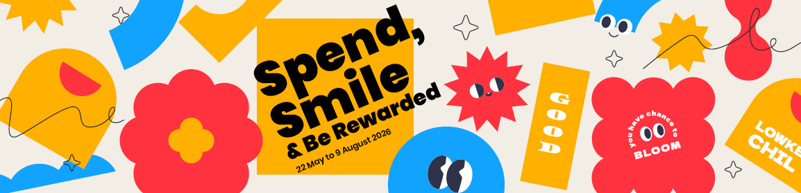 Forum The Shopping Mall Spend Smile Be Rewarded banner