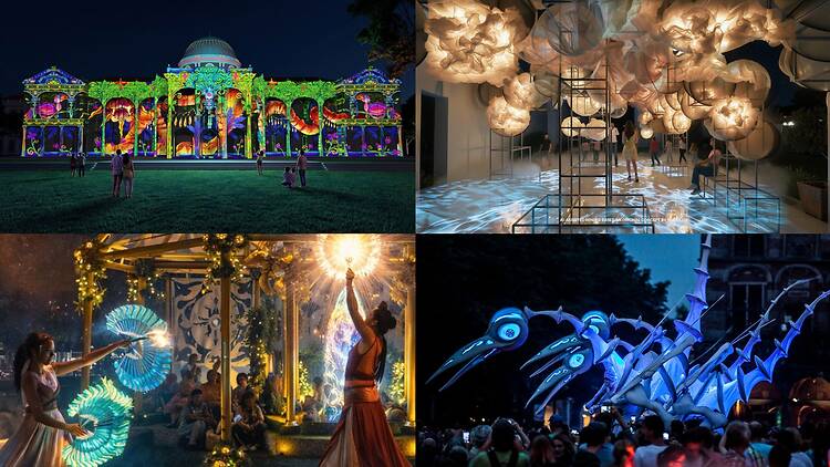 Singapore Night Festival 2026 Myths and Legends projection mapping and installations