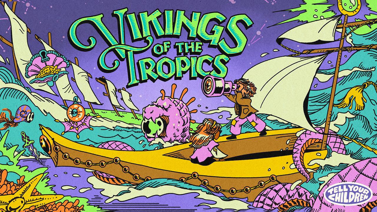 Vikings of the Tropics installation at the Museum Zone of Singapore Night Festival 2026